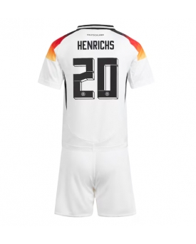 Germania Benjamin Henrichs #20 Maglia Gara Casa Repliche Europei 2024 Bambino